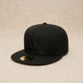Cappello 59FIFTY Fitted LA Dodgers Black on Black 7 1/8