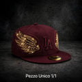Cappello Ali di Angelo Bordeaux - Pezzo Unico 1/1