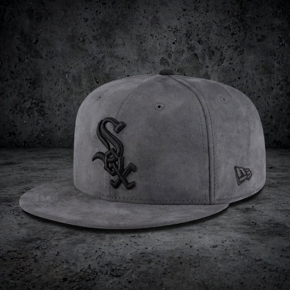 Cappello 59FIFTY Fitted Chicago White Sox Charcoal Black 7 1/8